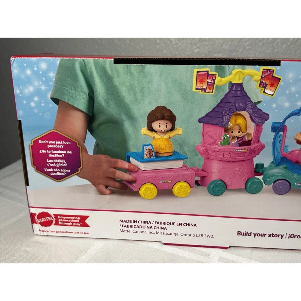 *NEW* Fisher Price Little People Disney Princess Parade Float 16 Pieces